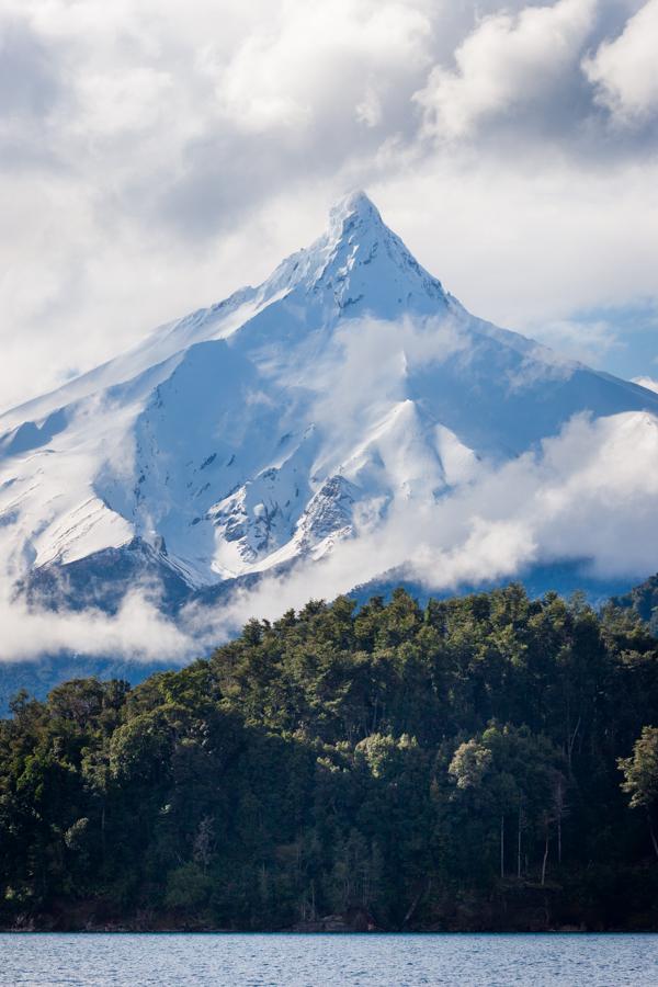 Volcan Puntiagudo, Lago de Todos los Santos, Chile...