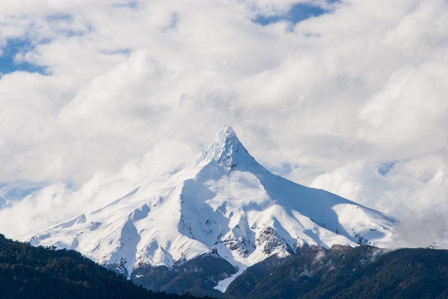 Volcan Puntiagudo, Lago de Todos los Santos, Chile...