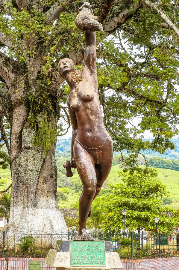 Monumento a la Cacica Gaitana, Neiva, Colombia