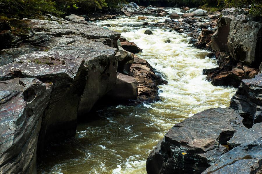 Rio en San Agustin, Huila, Colombia