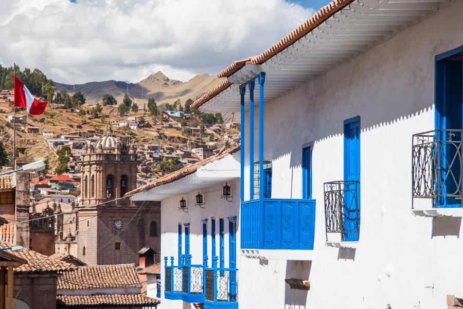 Balcon Colonial, Peru, Cuzco, Cusco, Sur America