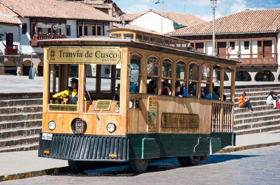 Tranvia de Cuzco, Cusco, Sur America 