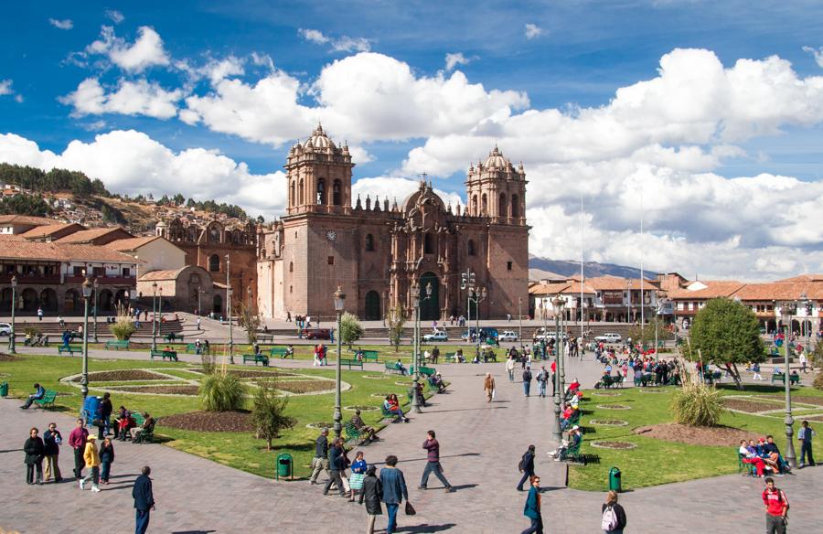 Catedral del Cusco, Plaza de Armas, Cuzco, Peru, S...