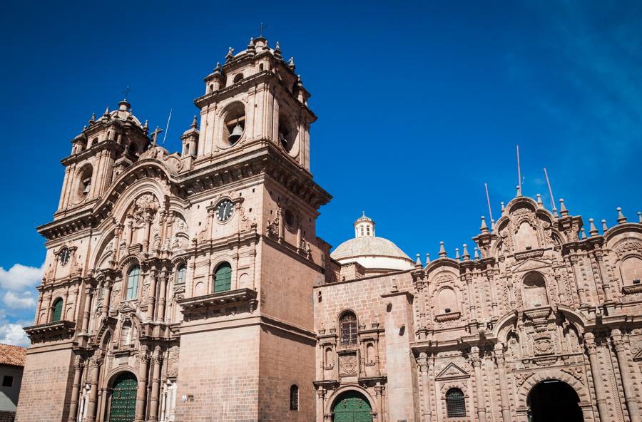 Iglesia la Compañia de Jesus, Plaza de Armas, Cuz...