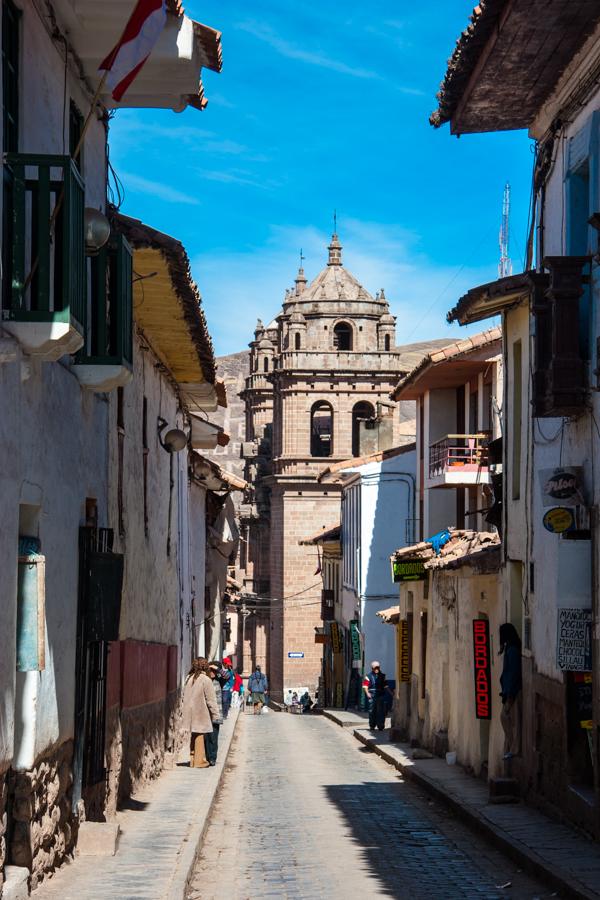 Torre de la Iglesia San Pedro, Peru, Cuzco, Cusco,...