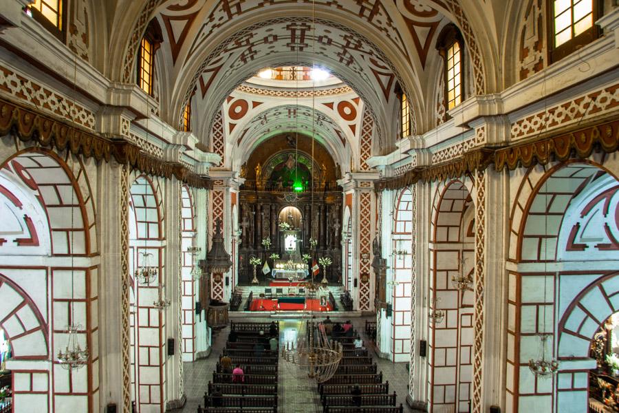 Interior Basilica y Convento de San Francisco, Per...