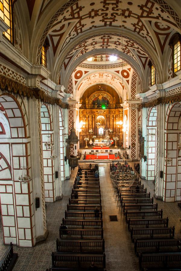 Interior Basilica y Convento de San Francisco, Per...