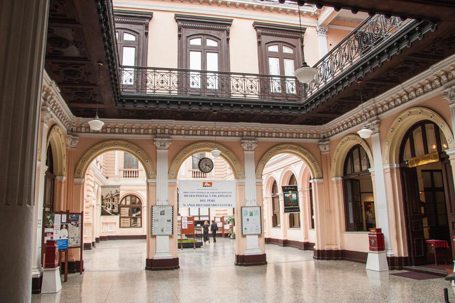 Interior del Museo Filatelico, Lima, Peru, Sur Ame...