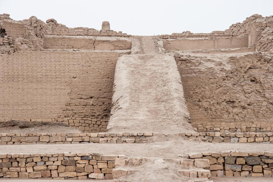 PachaCamac, Piramide con Rampa, Lima, Peru, Sur Am...