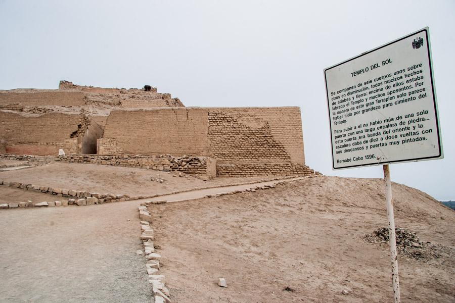 PachaCamac, Templo del Sol, Lima, Peru, Sur Americ...