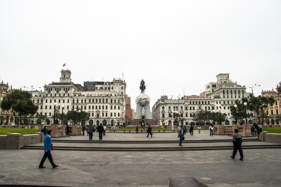 Plaza San Martin, Lima, Peru, Sur America