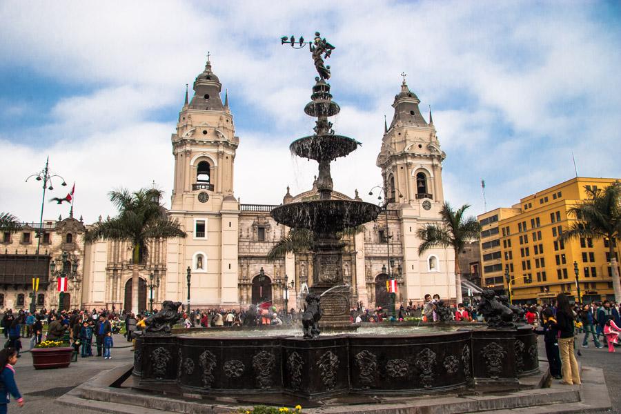 Plaza Mayor, Lima, Peru, Sur America