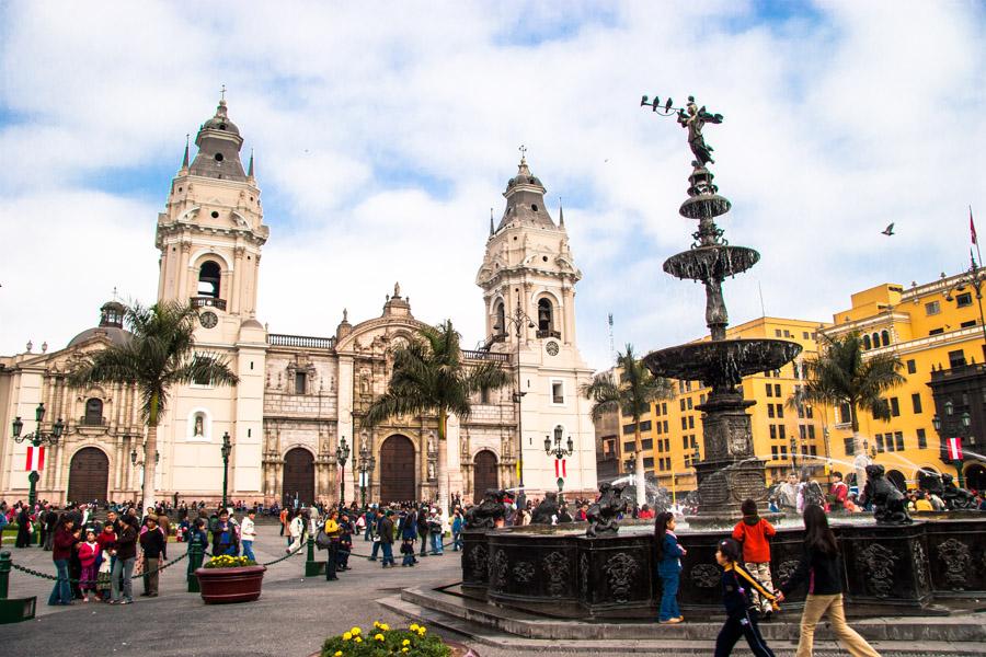 Plaza Mayor, Lima, Peru, Sur America