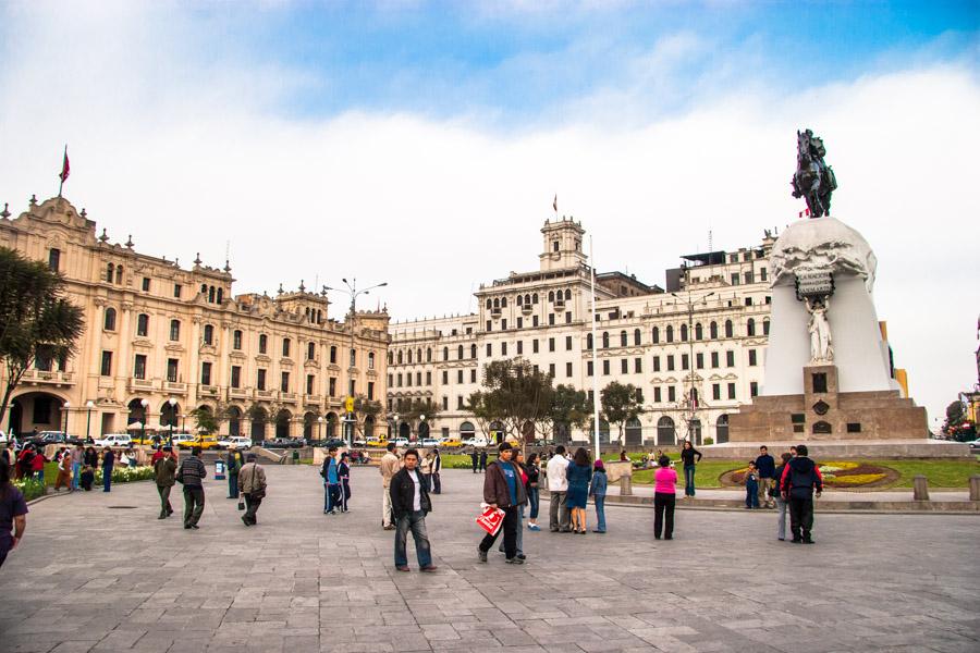 Plaza San Martin, Lima, Peru, Sur America