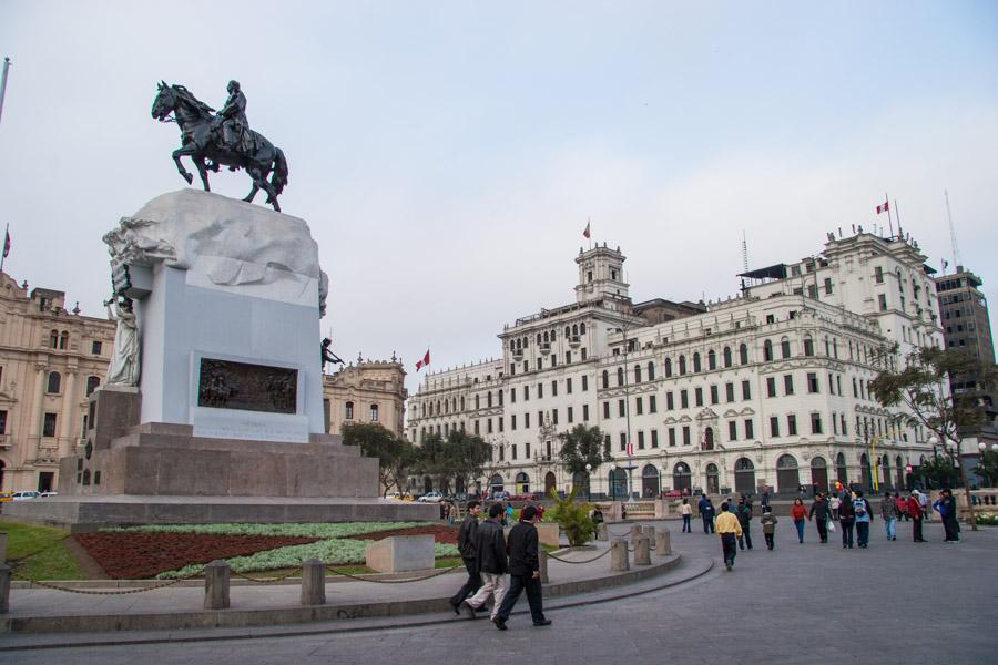 Plaza San Martin, Lima, Peru, Sur America