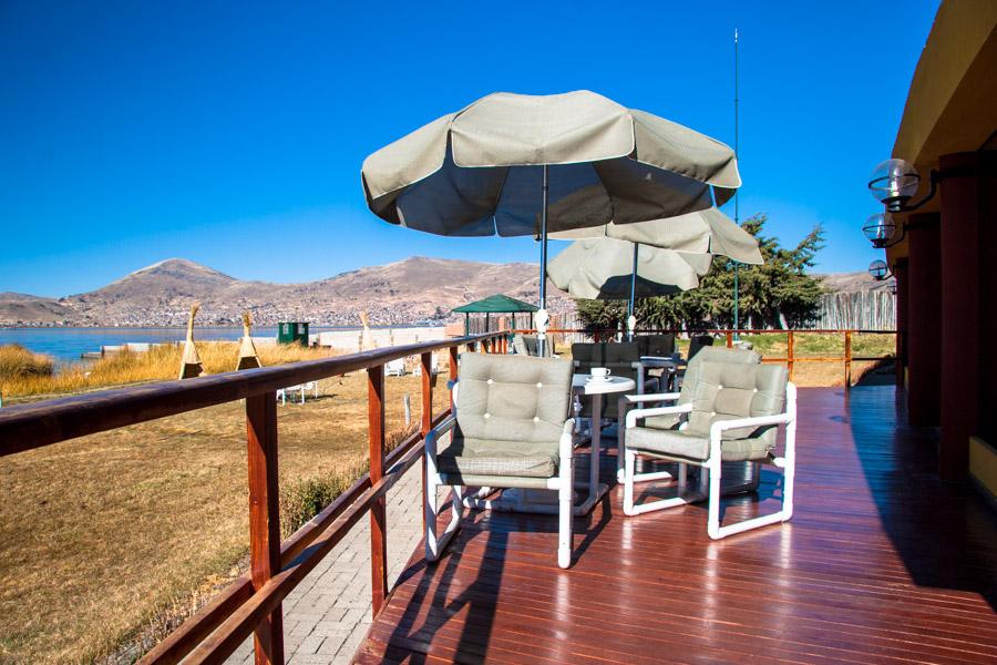 Terraza en Hotel Sonesta Lago Titicaca, Provincia ...