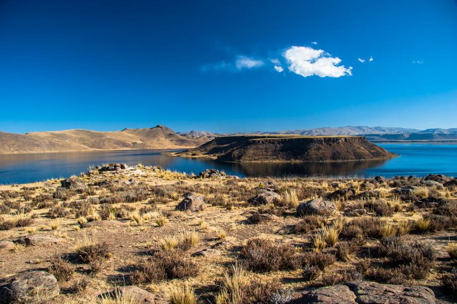 Laguna Umayo, Lago Titicaca, Provincia del Puno, P...
