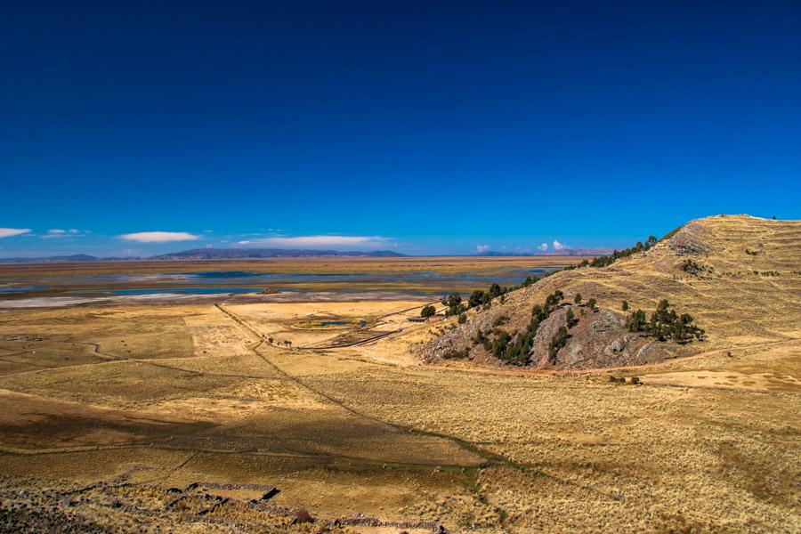 Panoramica de la Provincia del Puno, Peru, Cuzco, ...