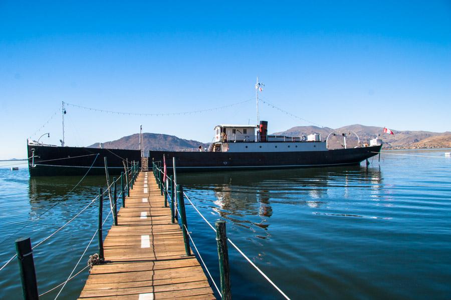 Barco Museo Yavari, Lago Titicaca, Provincia del P...