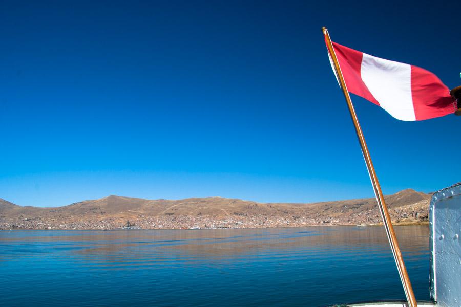 Lago Titicaca, Provincia del Puno, Peru, Cuzco, Cu...