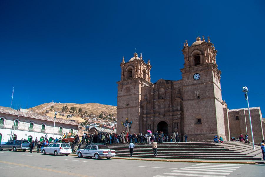 Catedral de Puno, Provincia del Puno, Peru, Cuzco,...