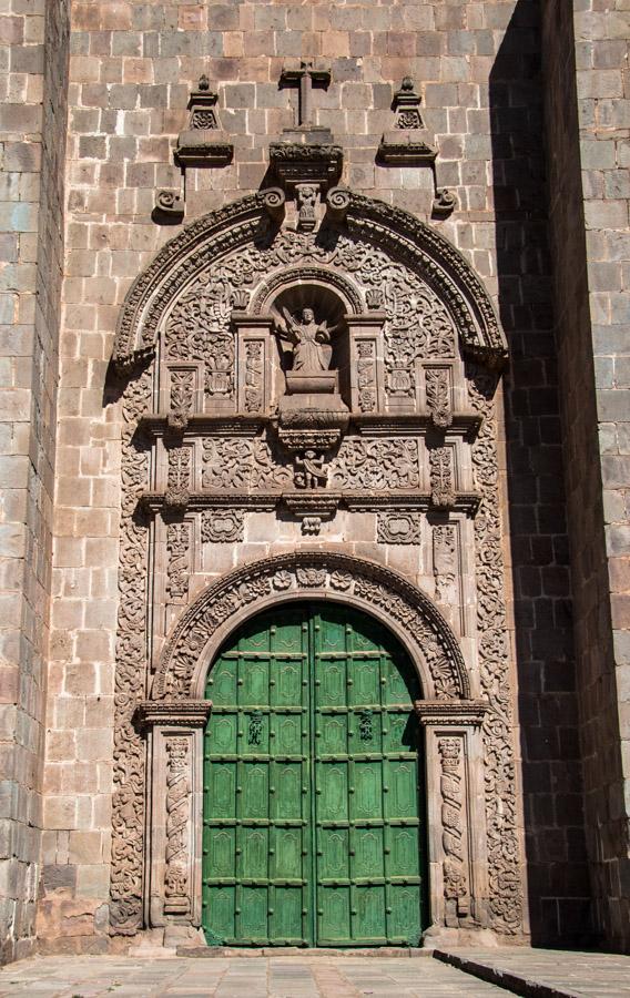 Puerta de la Catedral de Puno, Provincia del Puno,...