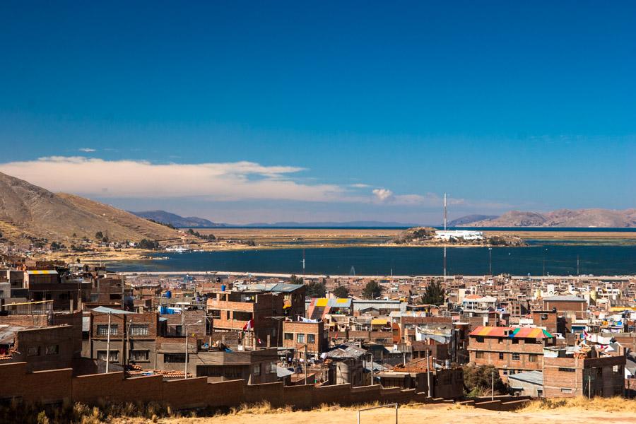 Lago Titicaca, Provincia del Puno, Peru, Cuzco, Cu...