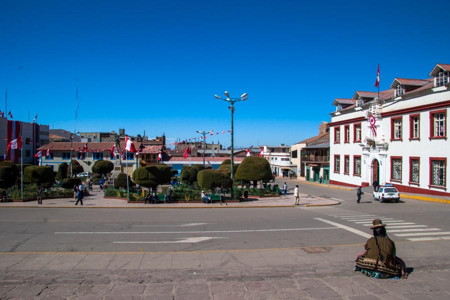 Plaza de Armas, Provincia de Puno, Peru, Cuzco, Cu...