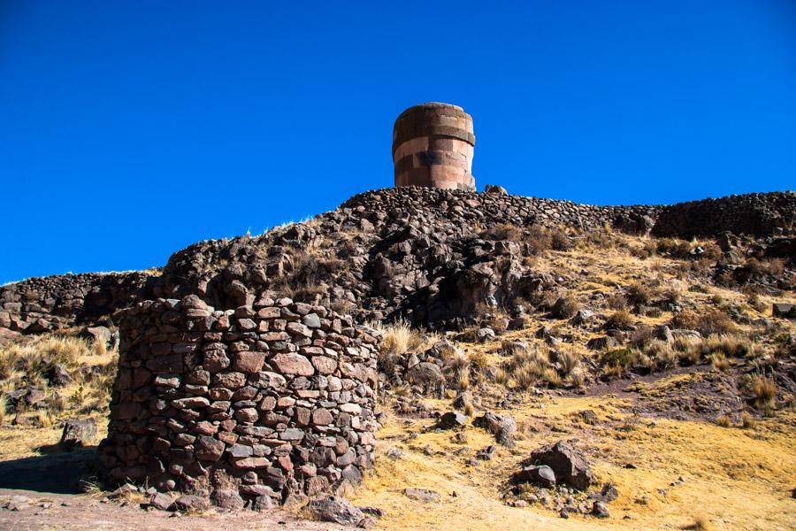 Chullpas en Sillustani, Sillustani Antigua Necropo...