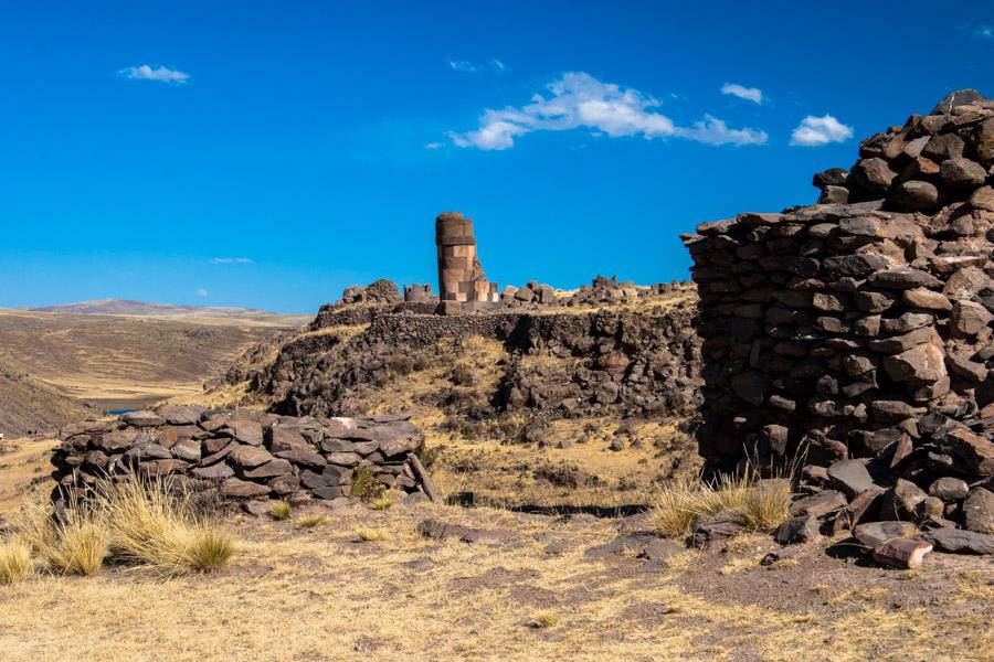 Chullpas en Sillustani, Sillustani Antigua Necropo...