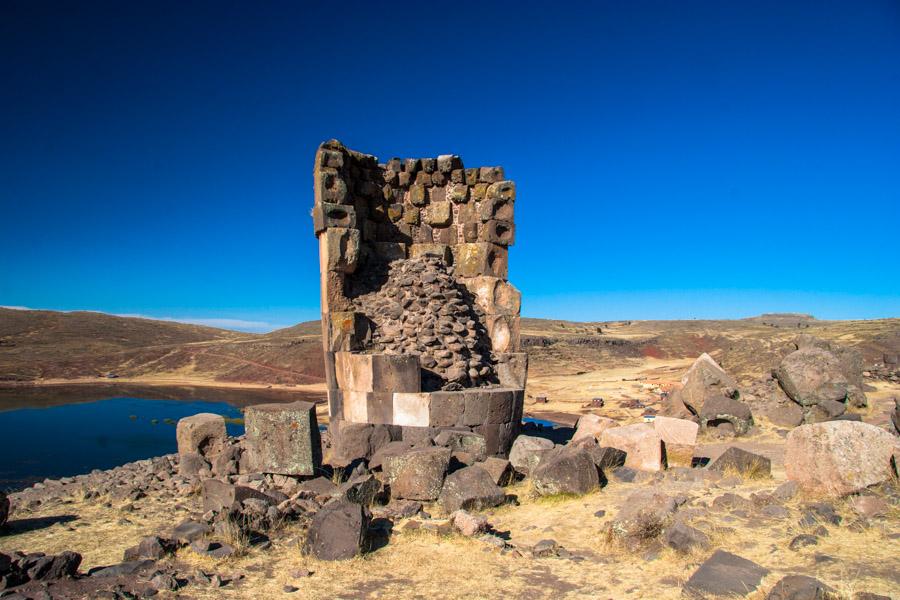 Chullpas en Sillustani, Sillustani Antigua Necropo...