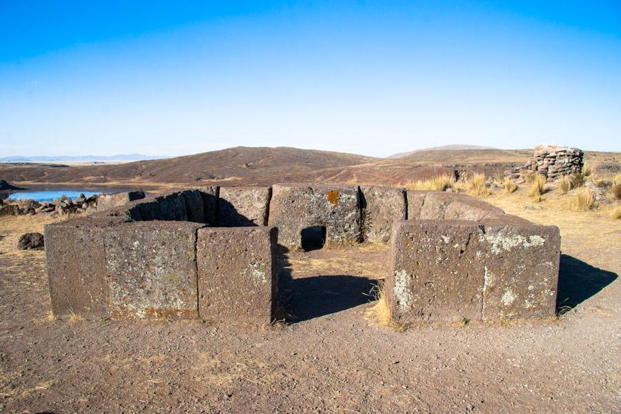 Chullpas en Sillustani, Sillustani Antigua Necropo...