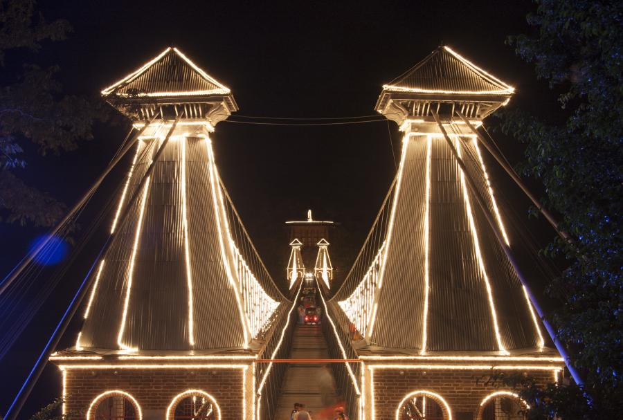 Puente de occidente, Santa Fe de Antioquia, Colomb...