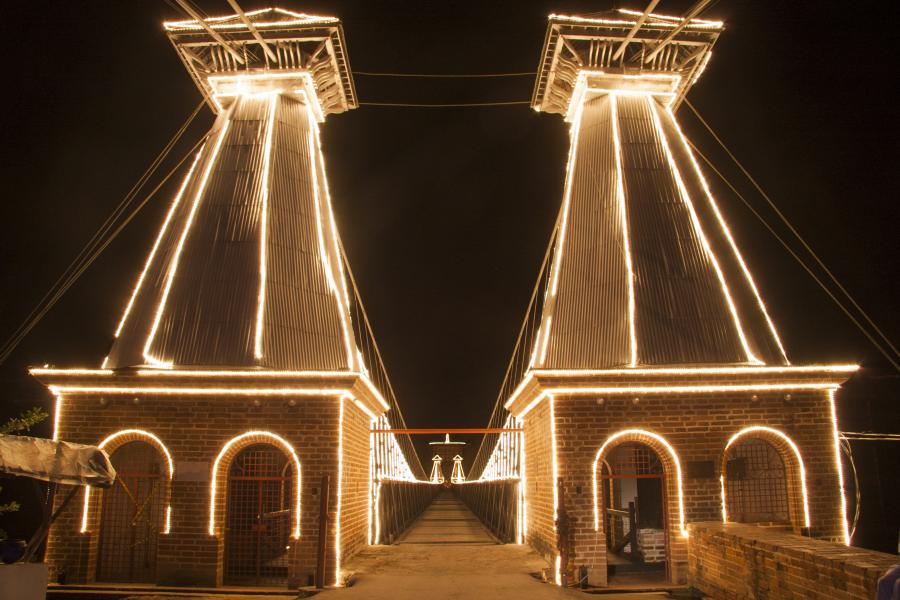 Puente de Occidente, Santa Fe de Antioquia, Colomb...