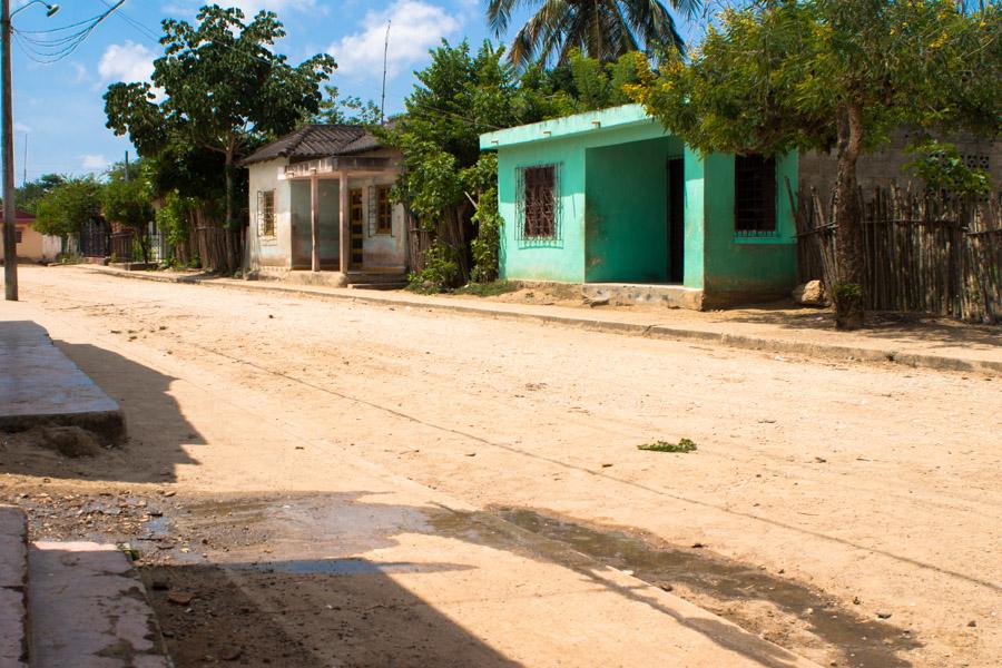 Calles de San Basilio de Palenque, Departamento de...