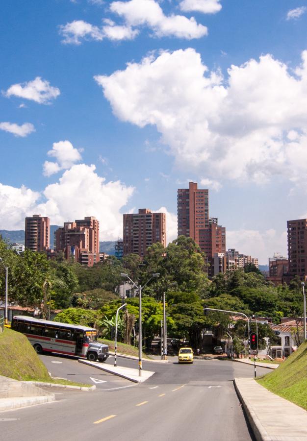 Calle en Medellin Antioquia, Colombia