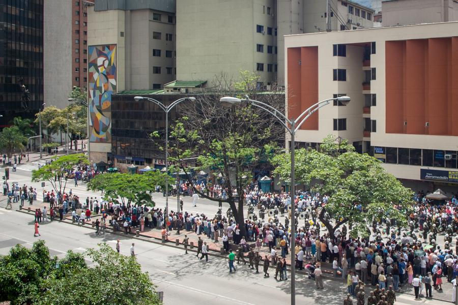 Desfile en Medellin Antioquia, Colombia