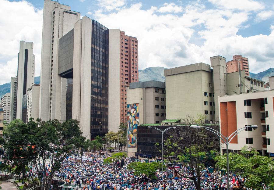 Desfile en Medellin Antioquia, Colombia