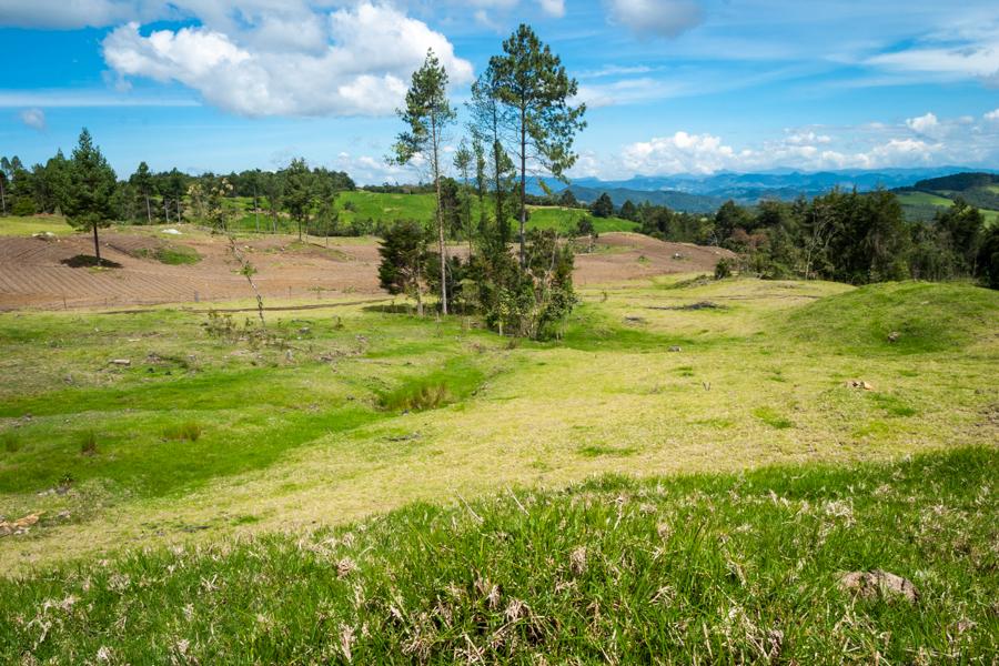 Paisaje en Santa Elena, Antioquia, Colombia