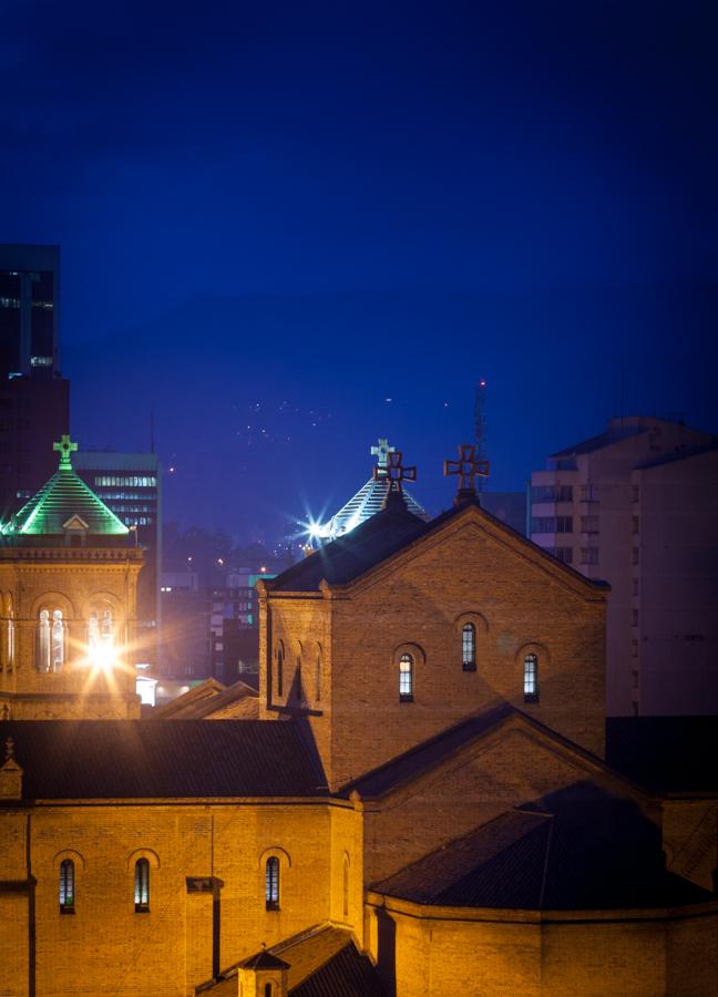 Catedral Metropolitana de Medellin, Antioquia, Col...