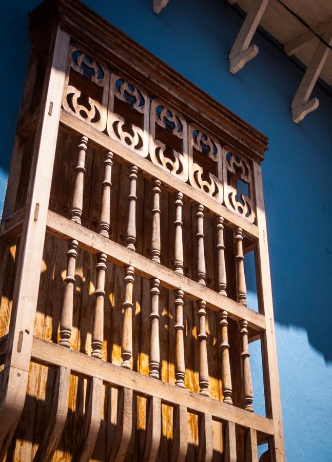 Ventana Colonial en Santa Fe de Antioquia, Occiden...