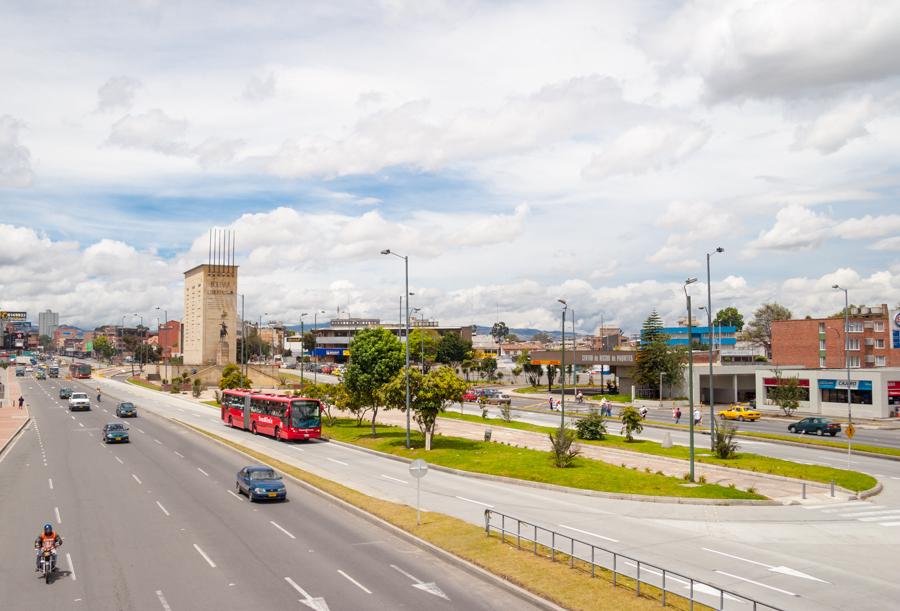 Monumento Bolivar Libertador, Bogota, Cundinamarca...