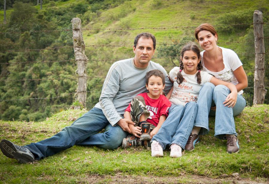 Familia Sonriendo