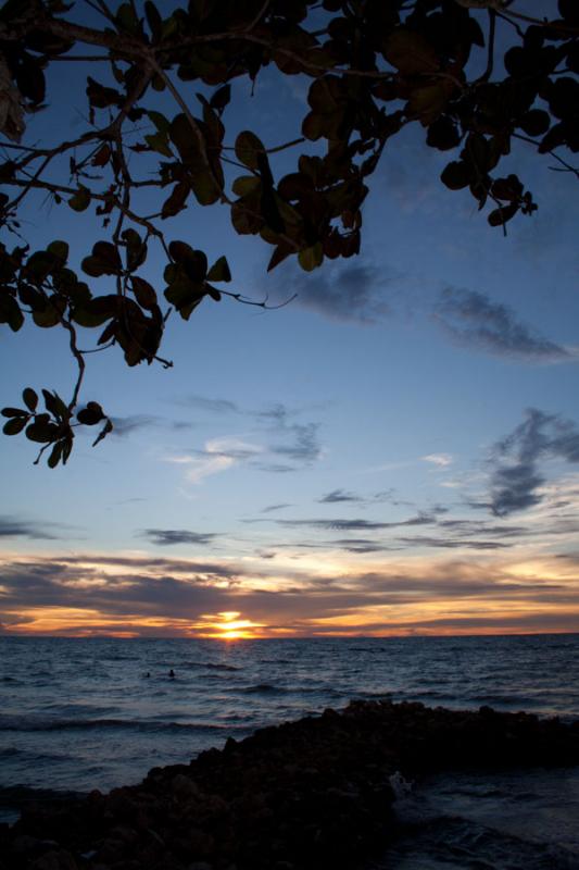 Atardecer en el Golfo de Morrosquillo, CoveÃ±as,...