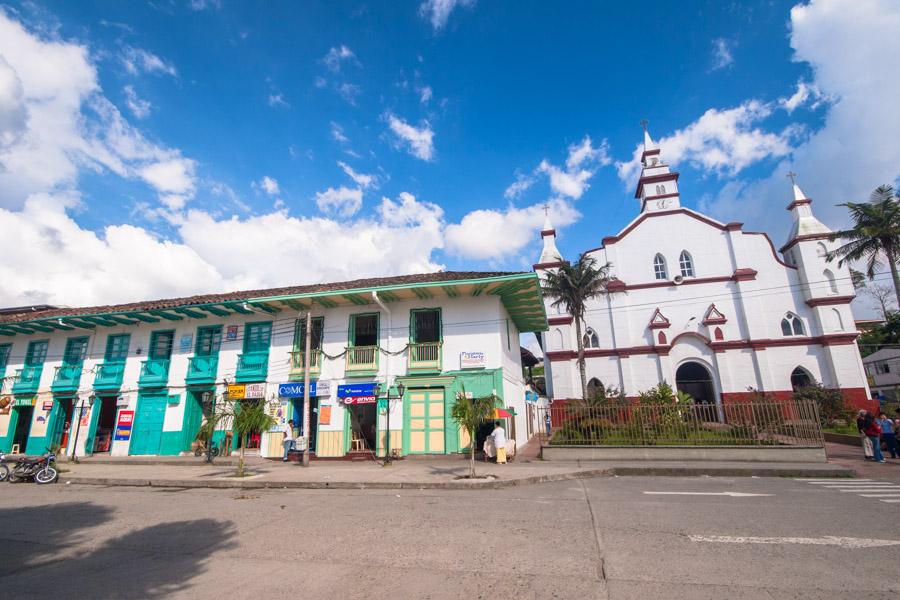 Parque Princial de Circasia, QuIndio, Colombia