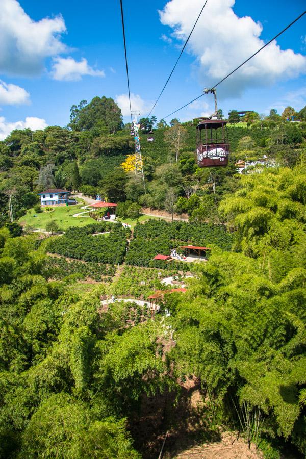 Teleferico en el Parque del Cafe, Montenegro, QuIn...