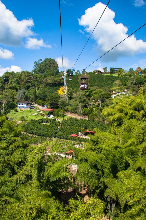 Teleferico en el Parque del Cafe, Montenegro, QuIn...