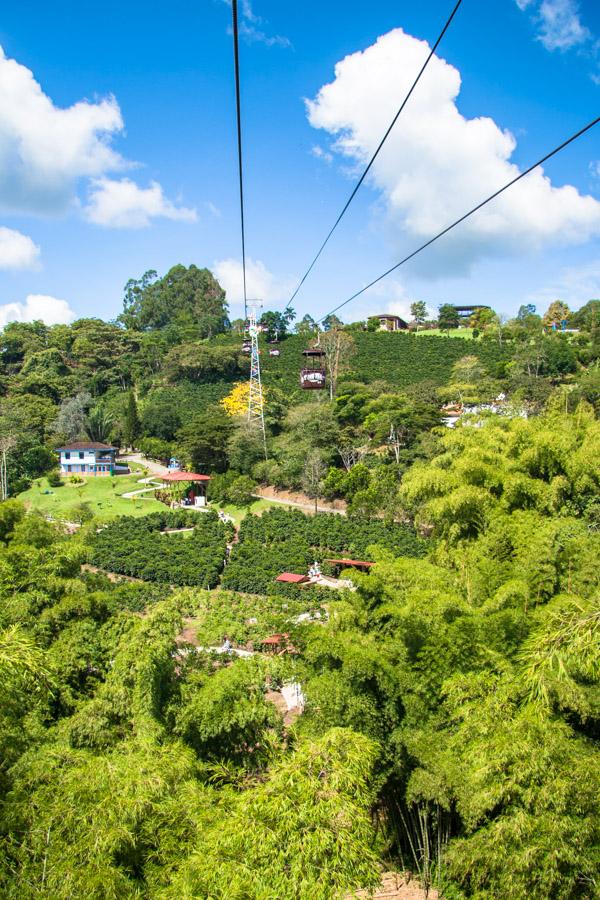 Teleferico en el Parque del Cafe, Montenegro, QuIn...