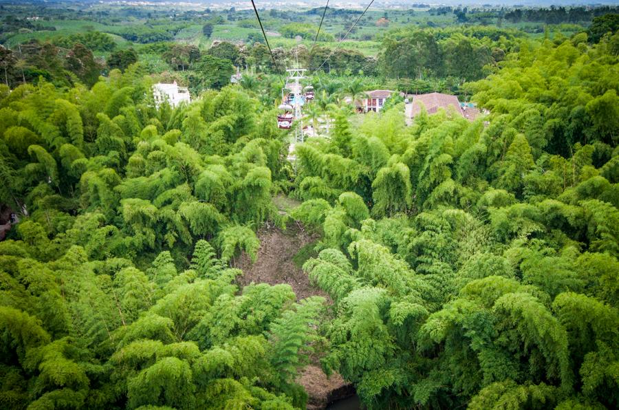 Teleferico en el Parque Nacional del Cafe, Montene...