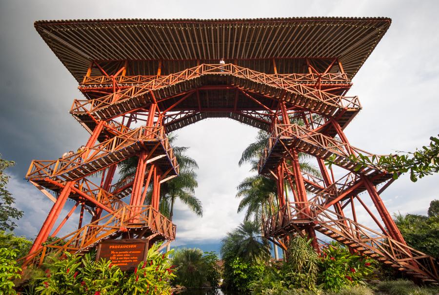 Torre Mirador del Parque Nacional del Cafe, Monten...